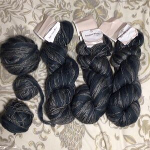 Bamboo/Wool Blend Yarn Skeins  - Boutique Brand